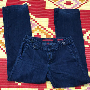 Banana Republic Trouser Wide-Leg Jeans Size 28/6